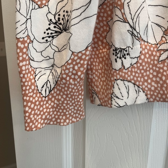 Womens Lands End cardigan sweater size L, EUC - Picture 2 of 7